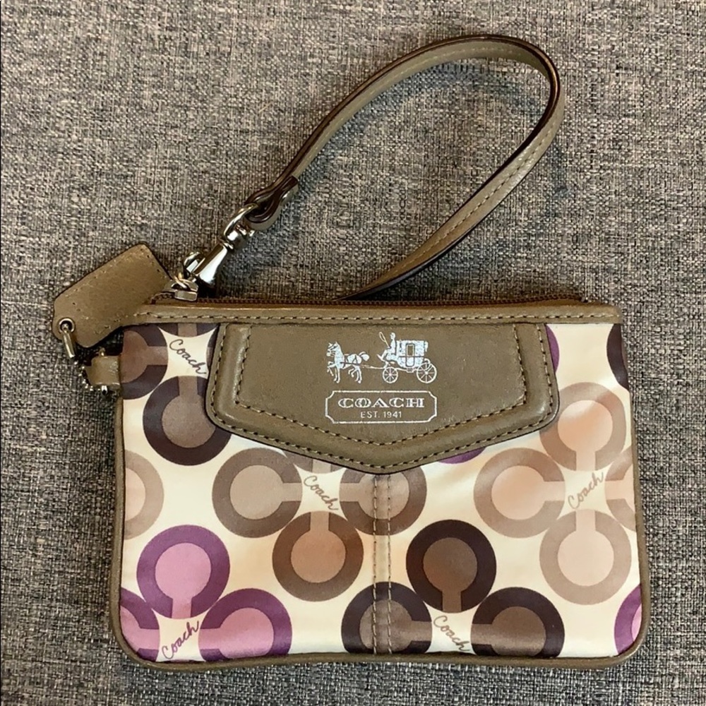 Coach wristlet